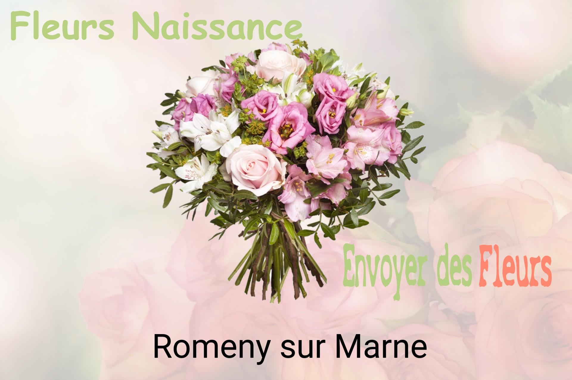 Bouquet de fleurs de naissance livré à Romeny-sur-Marne